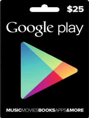 GOOGLE PLAY 25$ USD
