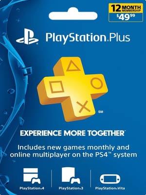 PSN PLUS 12 MESES USA