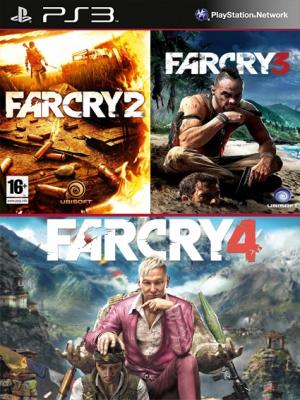 Far Cry 2 Mas FAR CRY 3 Mas FAR CRY 4 PS3