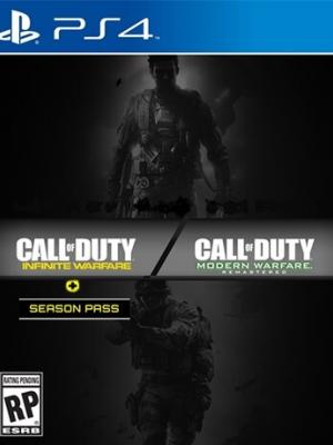 2 JUEGOS EN 1 Call of Duty: Infinite Warfare incluye Call of Duty: Infinite Warfare + SEASON PASS Y Call of Duty: Modern Warfare Remastered PS4 PRIMARIA